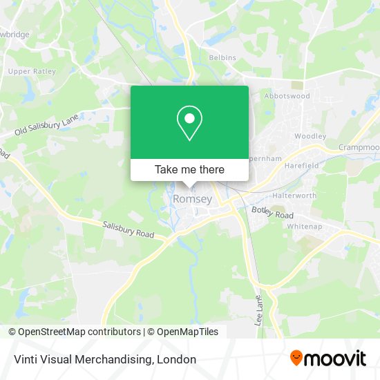 Vinti Visual Merchandising map