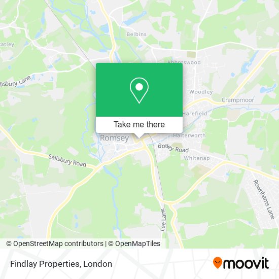 Findlay Properties map