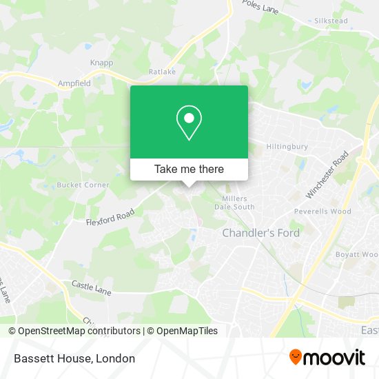 Bassett House map