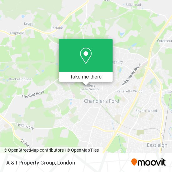 A & I Property Group map