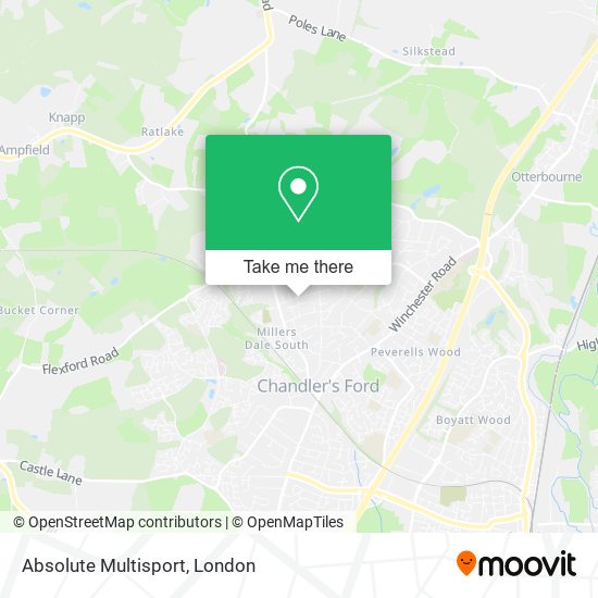 Absolute Multisport map