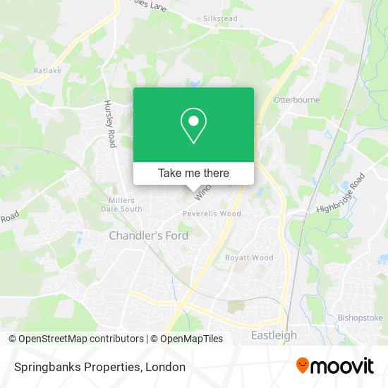 Springbanks Properties map