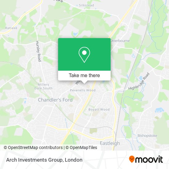 Arch Investments Group map