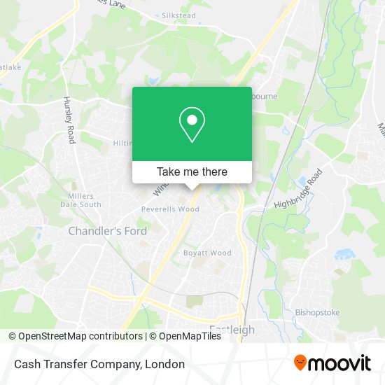 Cash Transfer Company map