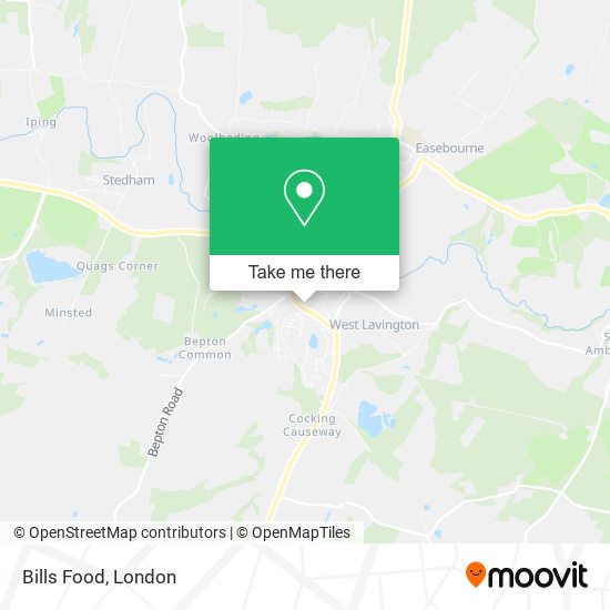 Bills Food map