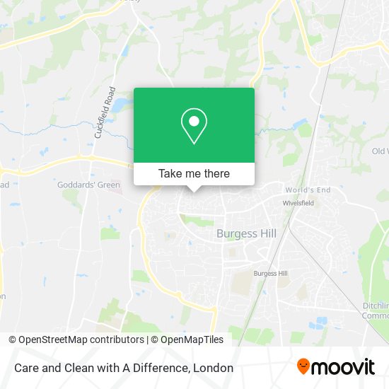 Care and Clean with A Difference map