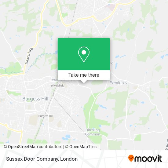 Sussex Door Company map