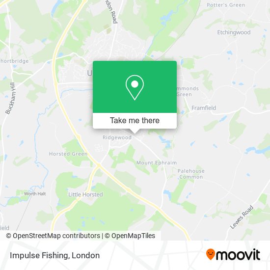 Impulse Fishing map