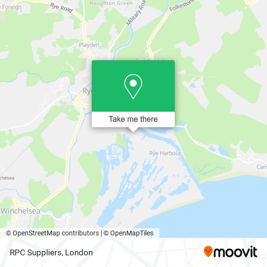 RPC Suppliers map