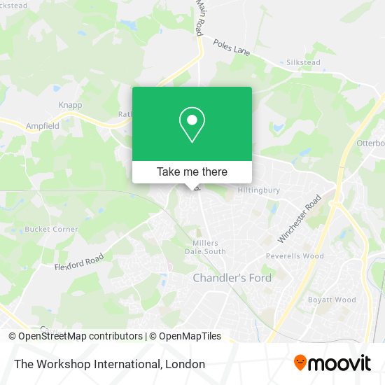 The Workshop International map