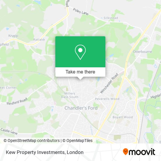 Kew Property Investments map