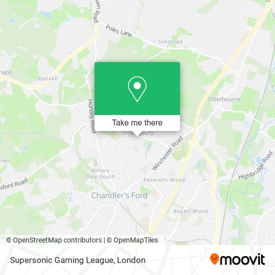 Supersonic Gaming League map