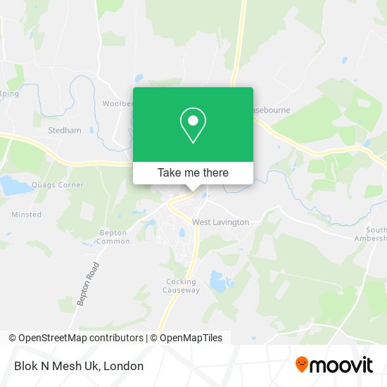 Blok N Mesh Uk map