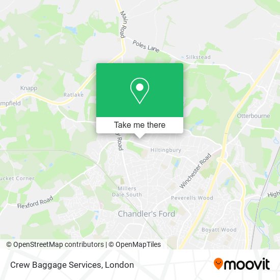 Crew Baggage Services map