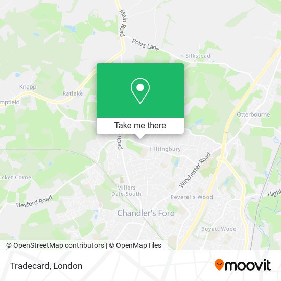 Tradecard map