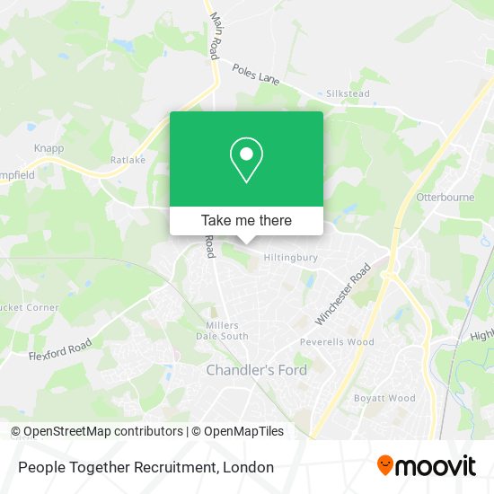 People Together Recruitment map