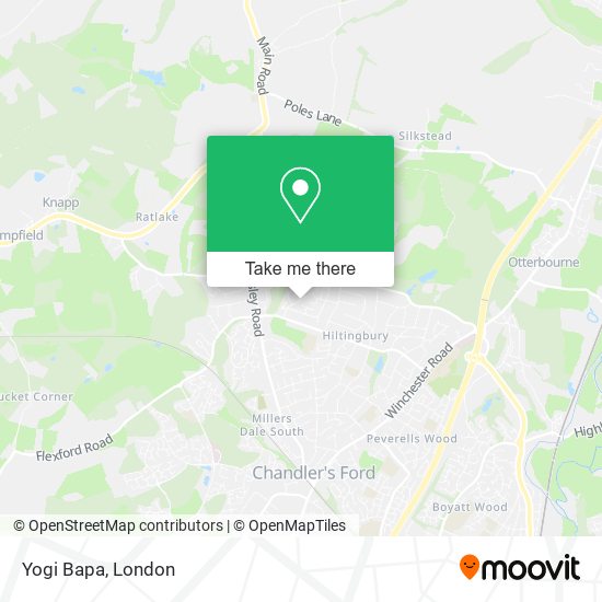 Yogi Bapa map