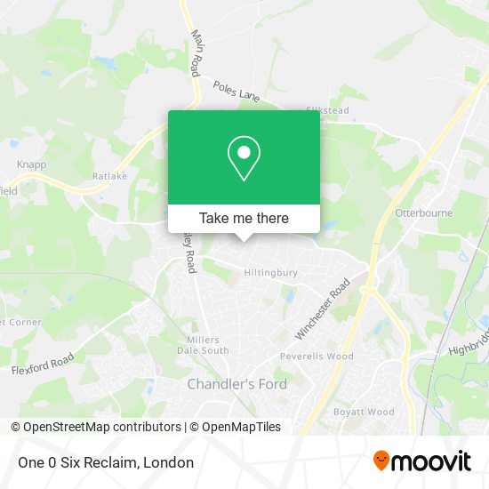 One 0 Six Reclaim map