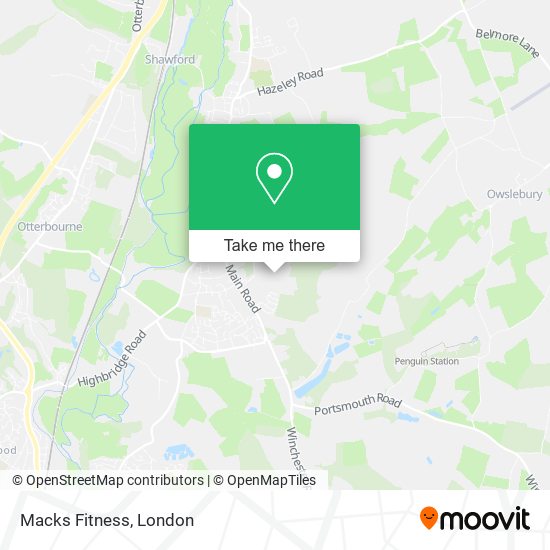 Macks Fitness map