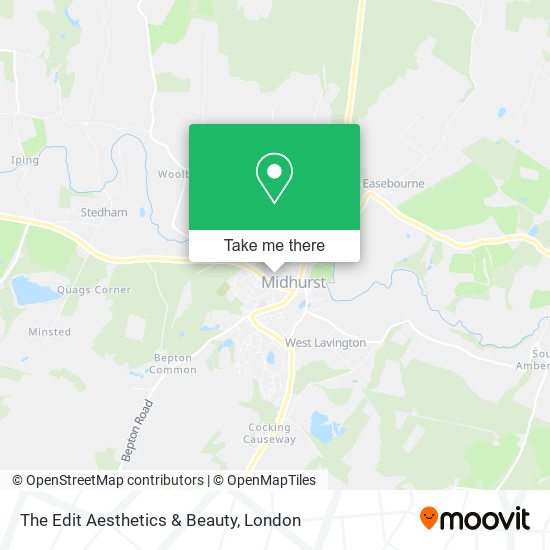 The Edit Aesthetics & Beauty map
