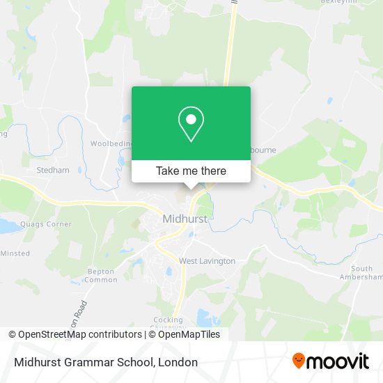 Midhurst Grammar School map