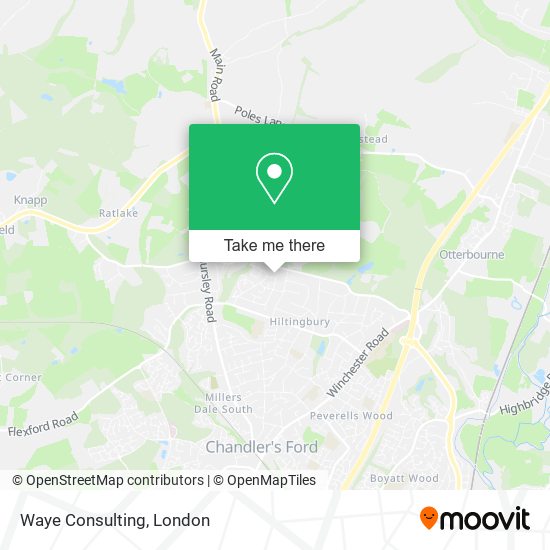 Waye Consulting map