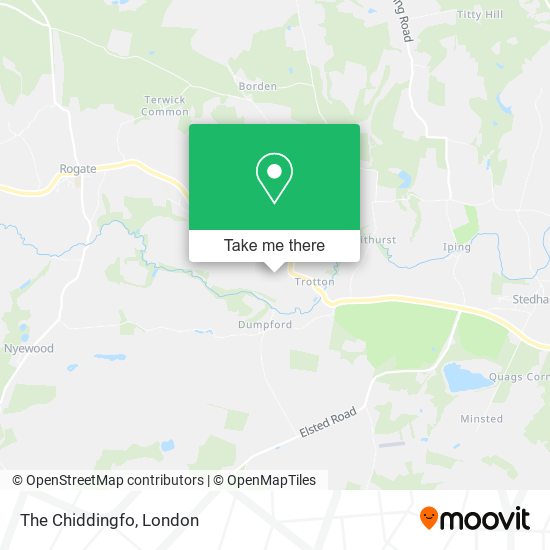 The Chiddingfo map