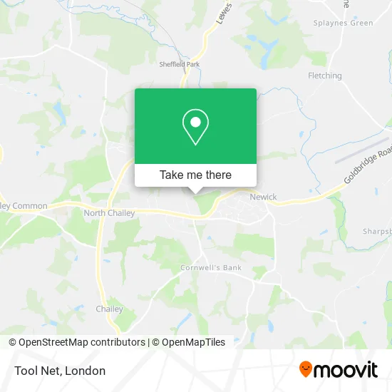 Tool Net map