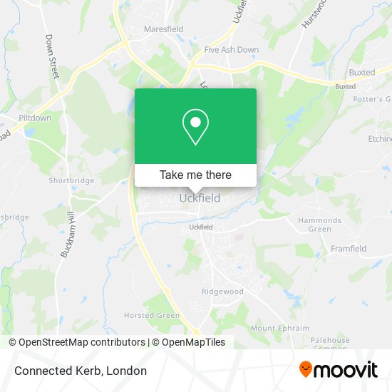 Connected Kerb map
