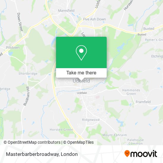 Masterbarberbroadway map