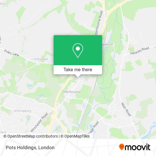 Pots Holdings map
