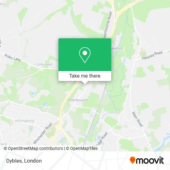 Dybles map