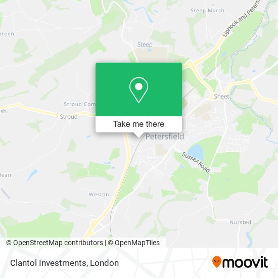 Clantol Investments map