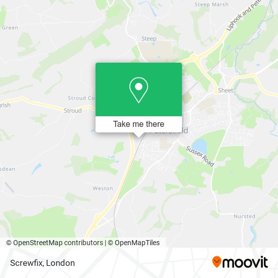 Screwfix map
