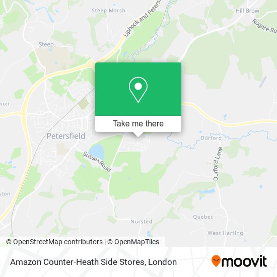 Amazon Counter-Heath Side Stores map