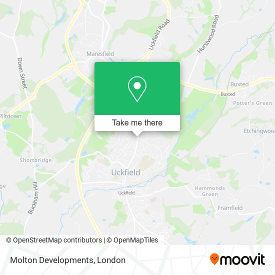 Molton Developments map