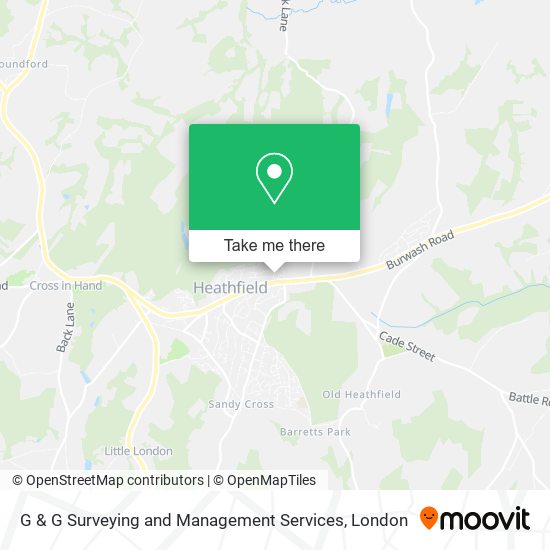 G & G Surveying and Management Services map