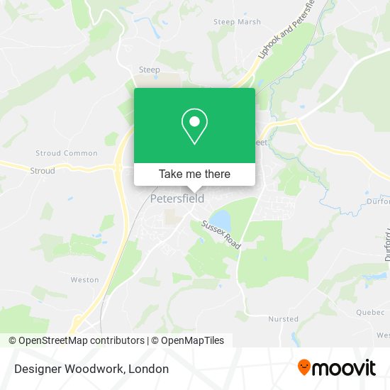 Designer Woodwork map