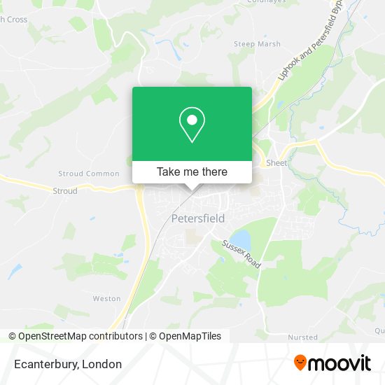 Ecanterbury map