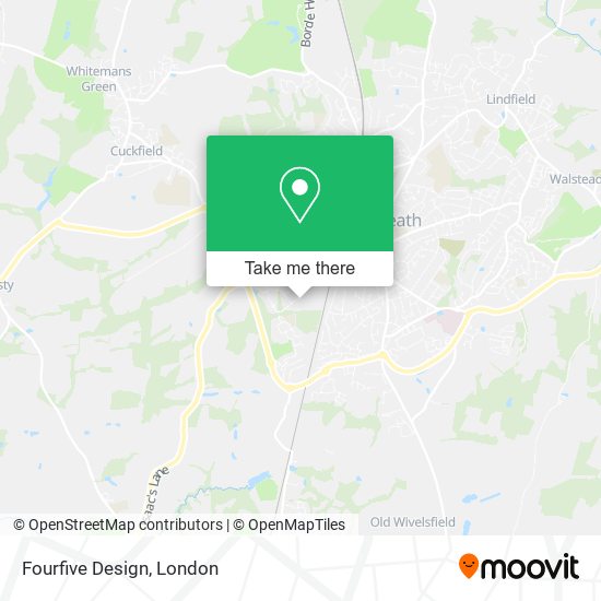 Fourfive Design map