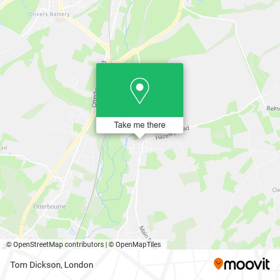 Tom Dickson map