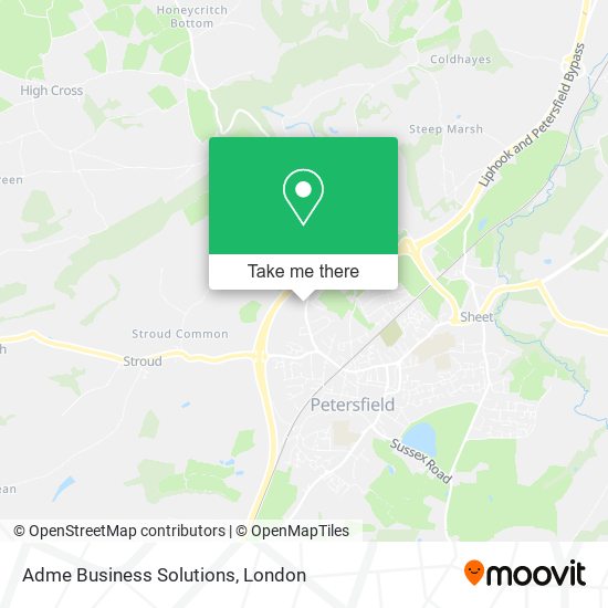 Adme Business Solutions map