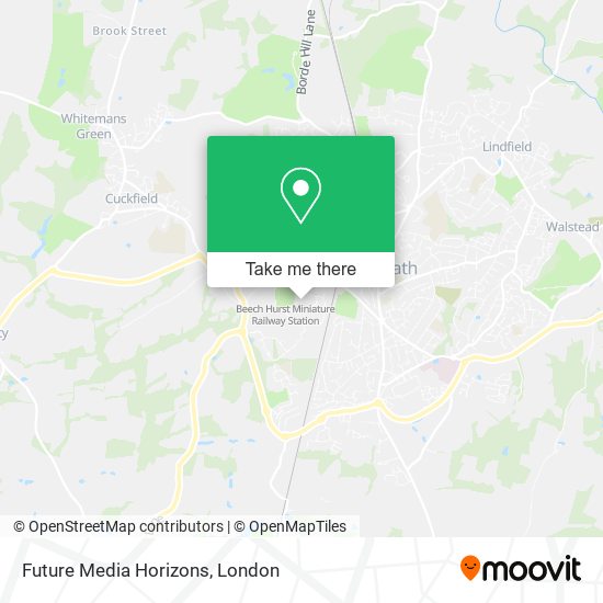Future Media Horizons map