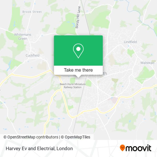 Harvey Ev and Electrial map