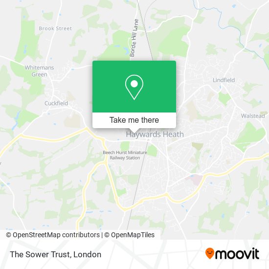 The Sower Trust map