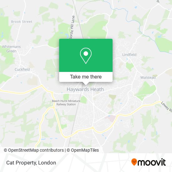 Cat Property map