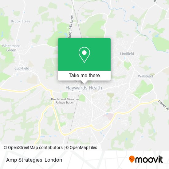 Amp Strategies map