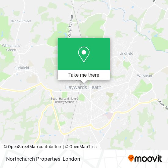 Northchurch Properties map