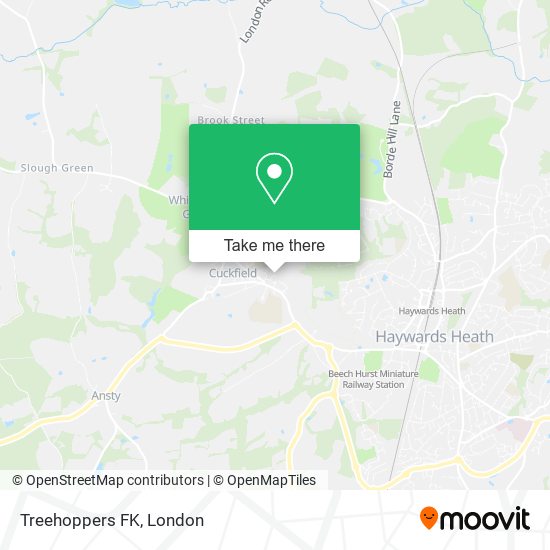 Treehoppers FK map