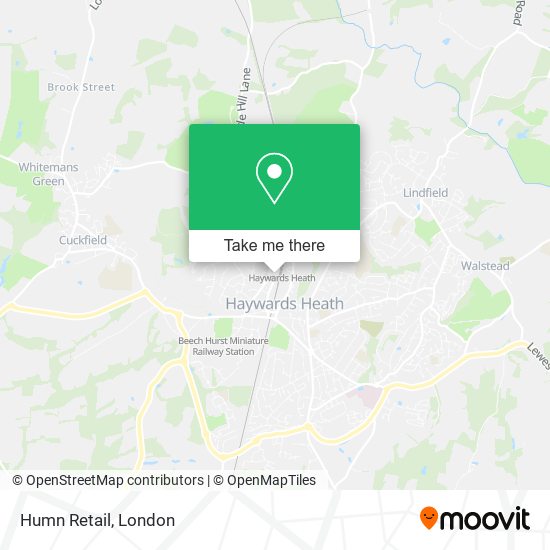 Humn Retail map